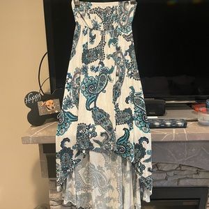 Lascana for Venus High Low Strapless Dress